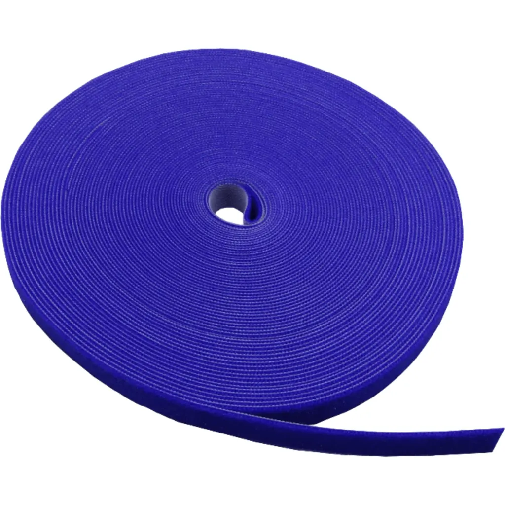 Velcro Clasica Azul  20mm Rollo 25mts Doble faz  CV-LK25A