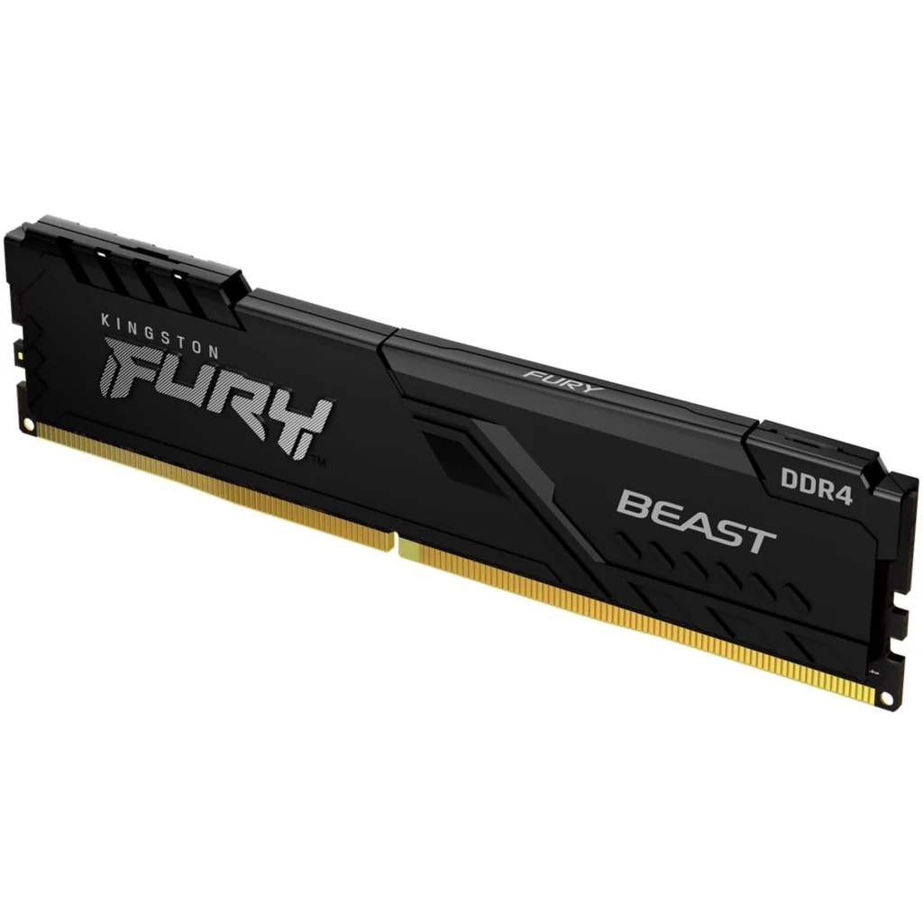 Imagen 2 de Memoria RAM 16GB DDR4 3200MHz DIMM CL16 Non-ECC 1.35V 288p Kingston Fury Beast