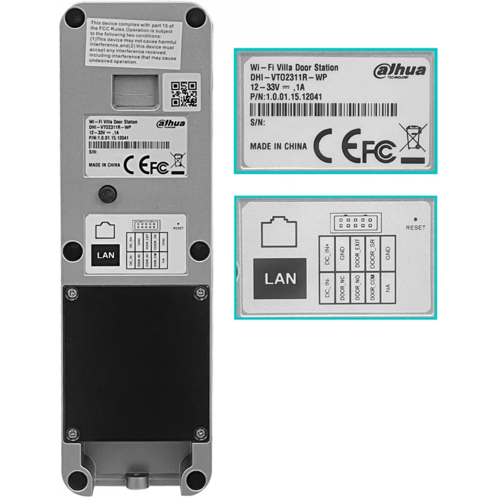 Imagen 3 de DAHUA Kit Portero IP Control Acceso Alarma DHI-KTW02