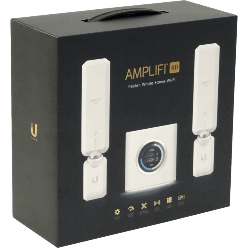 Imagen 1 de AmpliFi 2-Extens 5-1000 USB Router-HD Mesh AC1300 N450 1750mbps 26dBm