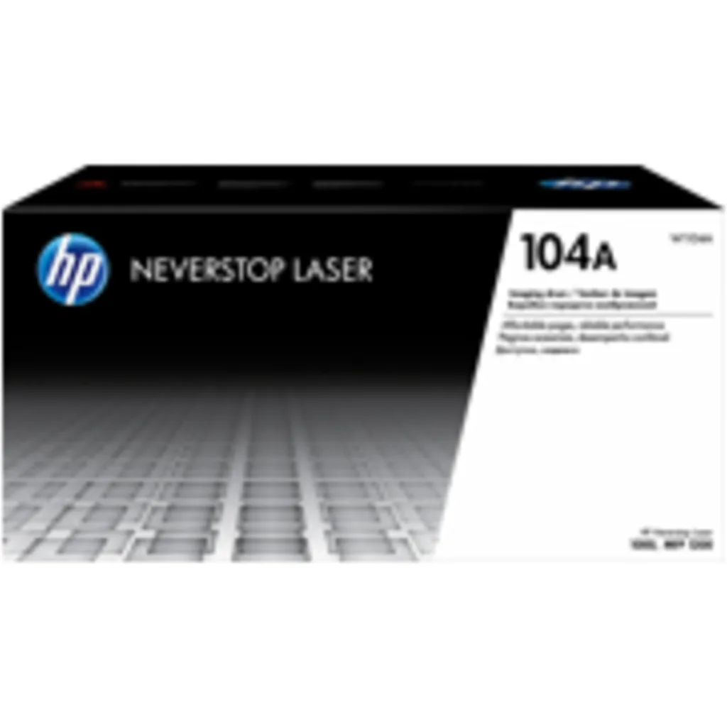 Imagen 4 de Tambor HP 104A Negro para Neverstop 1000n/1000w/1200a/nw, 20000 Páginas