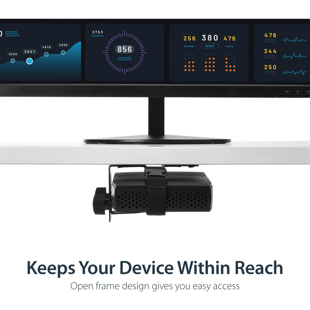 Imagen 10 de Soporte VESA para Mini PC / Thin Clients /Docking Station Ajustable Hasta 5kg