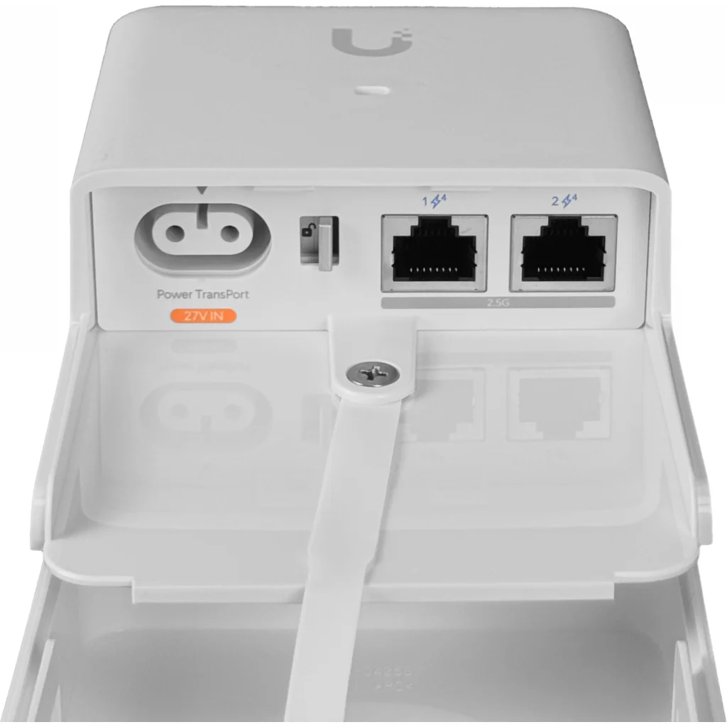 Imagen 1 de UBIQUITI 2-2500 48VDC 100W doble inyector PoE req-27VDC TransPort IPX5