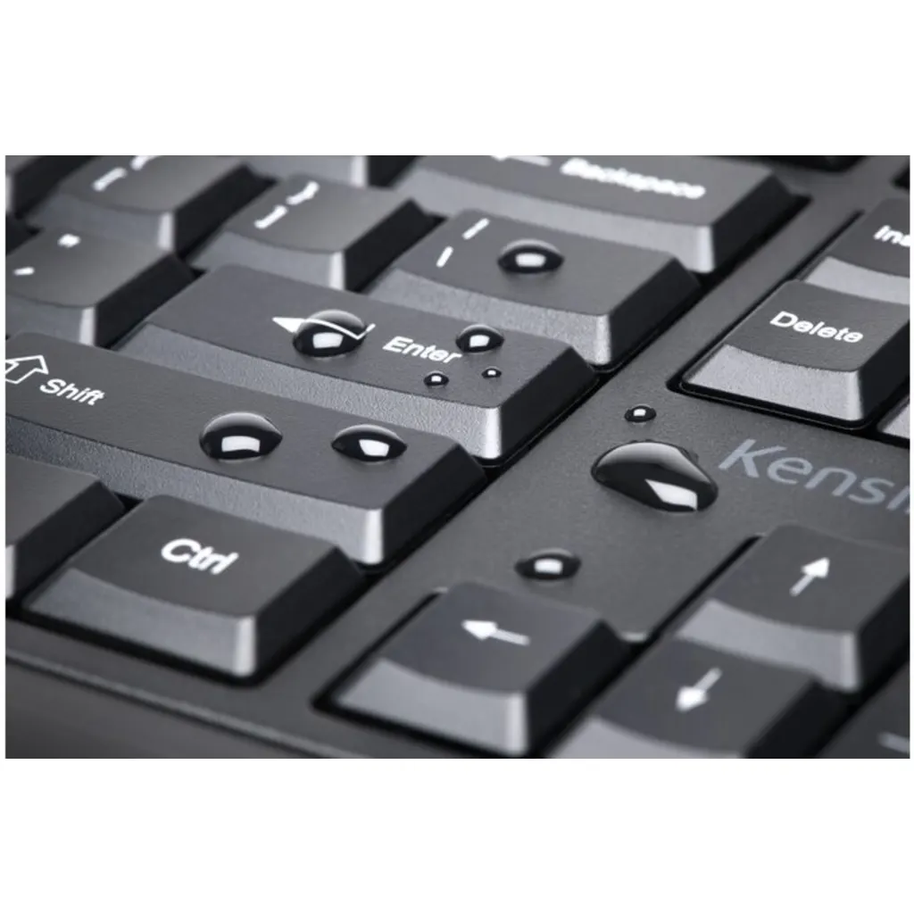 Imagen 4 de Kit Teclado Mouse Inalámbrico Kensington Pro Fit® Receptor USB Color Negro