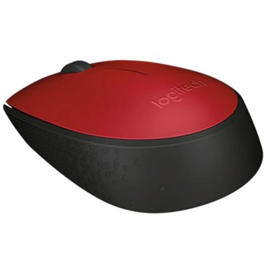 Imagen 2 de Mouse Inalámbrico Logitech M170 Óptico 1000dpi 2.4GHz 3 botones USB Rojo