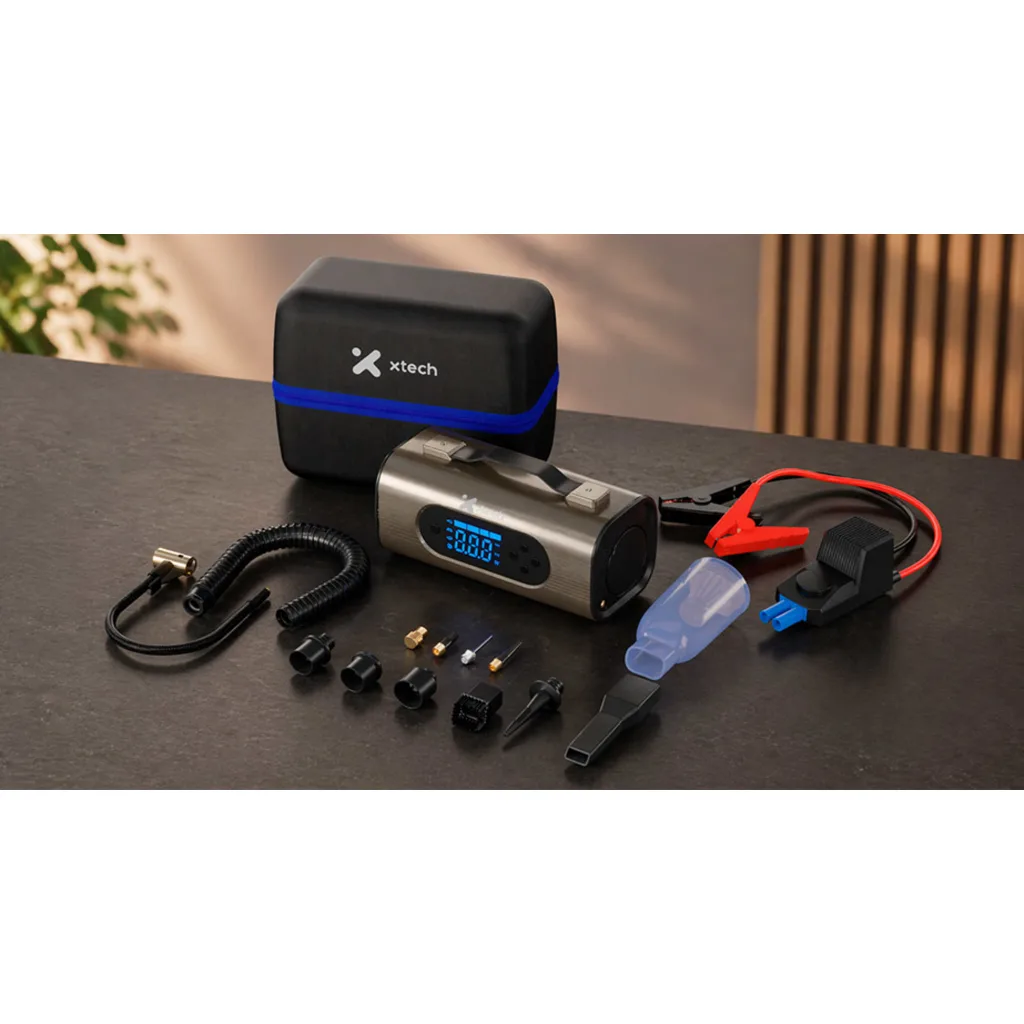 Imagen 8 de Xtech - 8 in 1 air pump-jump starter - ResQRide XTA-830