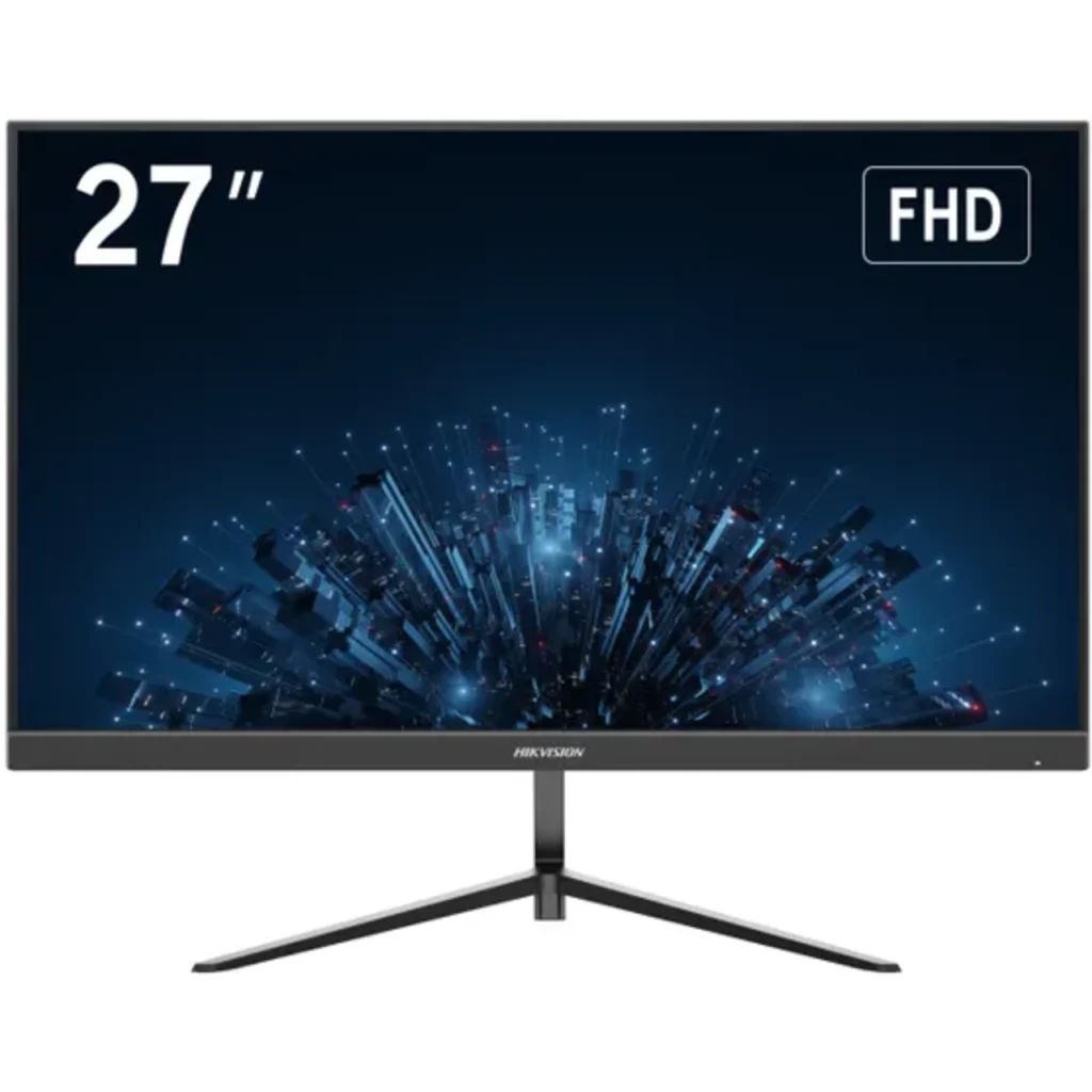 Imagen 3 de Monitor Profesional Hikvision 24/7 LCD 27" Full HD - Entrada HDMI / VGA