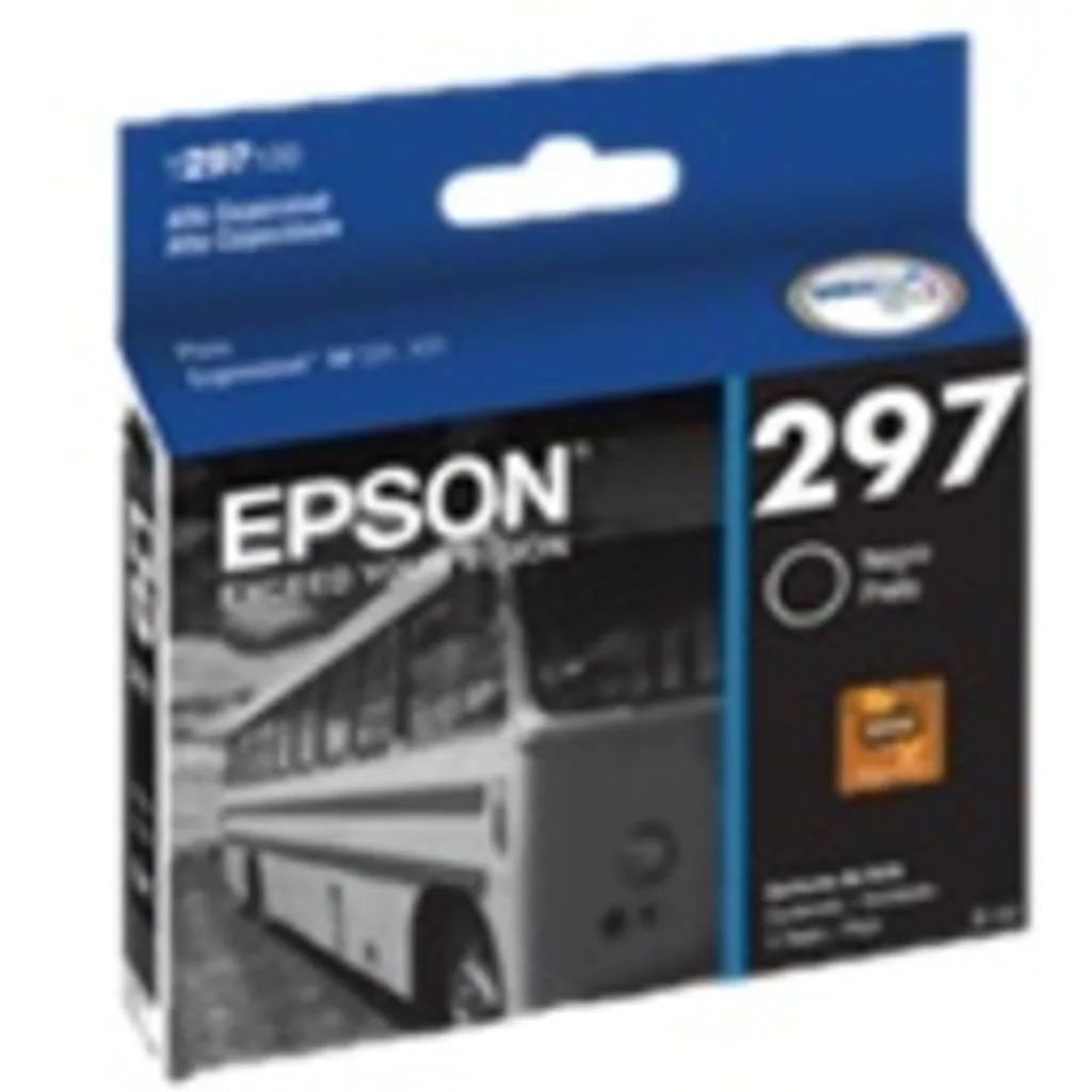 Cartucho de Tinta Negro Epson 297 de Alta capacidad T297120 300 paginas 