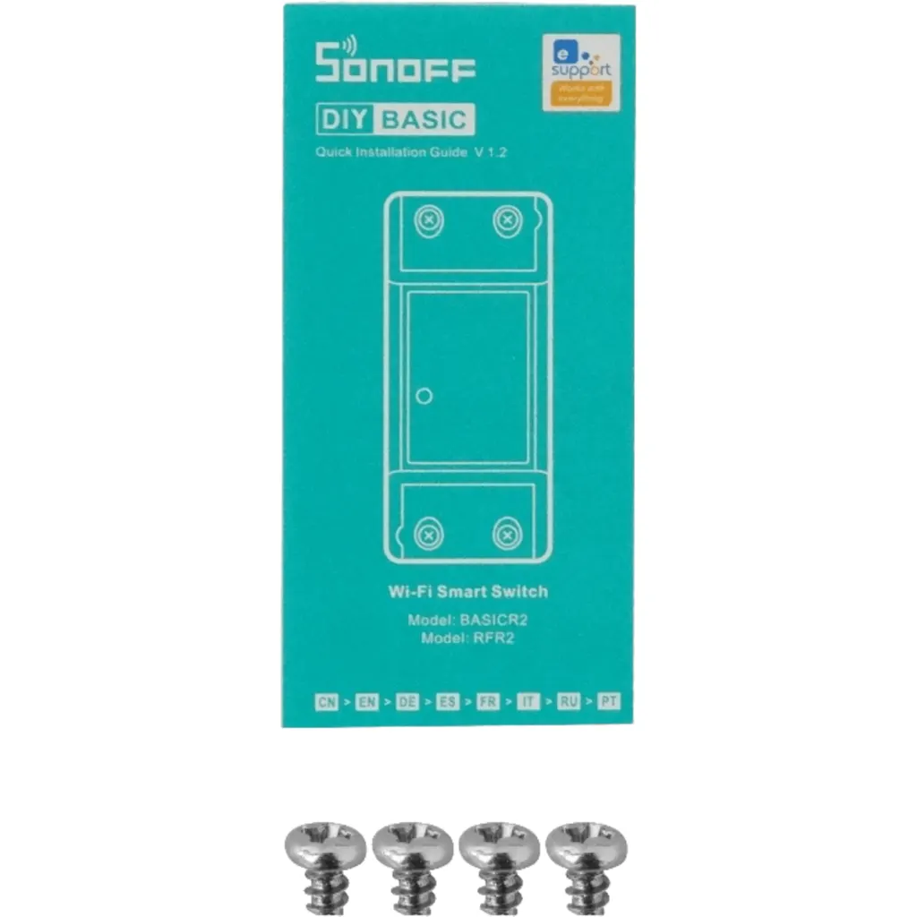 Imagen 4 de SONOFF Rele 2200W 90-250VAC 10A Solo-WiFi IoT Domotica
