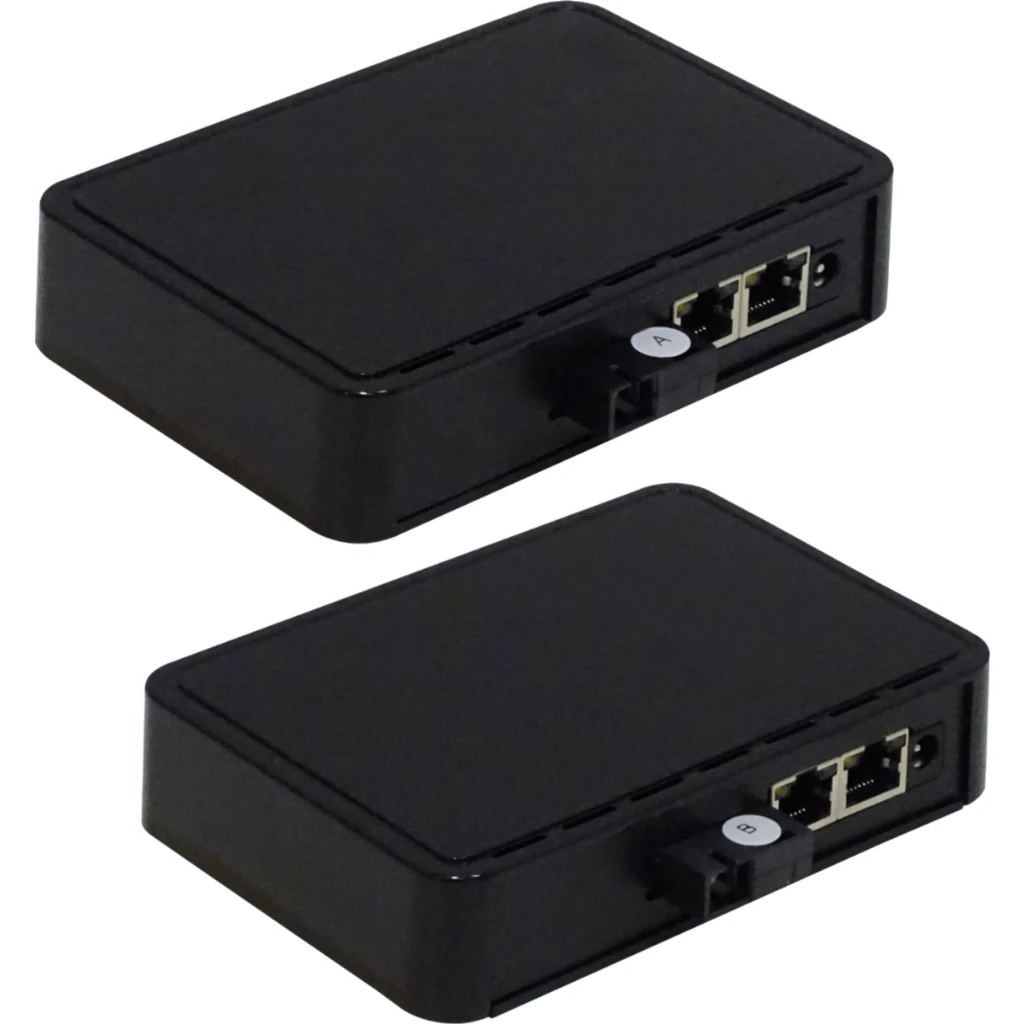 Imagen 1 de EUROLAN Kit-WDM SM 1-SC 1310/1550nm 20km 2-100mbps 3portSwitch Fibra