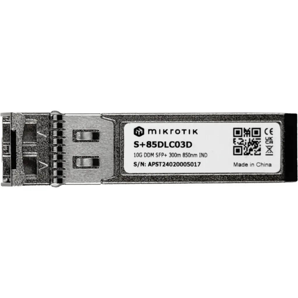 Imagen 1 de Transceiver MikroTik S+85DLC03D SFP+ 10 Gigabit Ethernet - SFP+ / LC mu