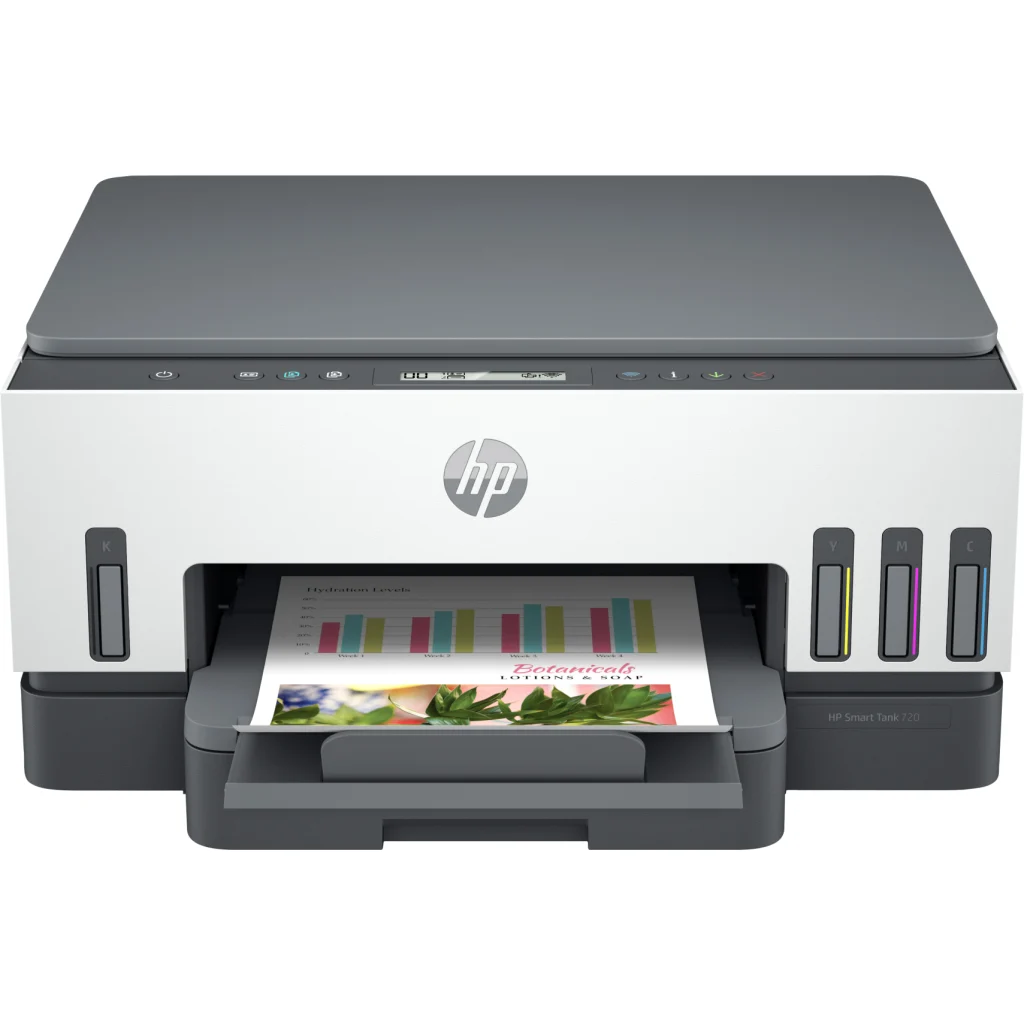 Impresora Multifunción HP Smart Tank 720,Tinta Color WiFi USB2.0 Duplex