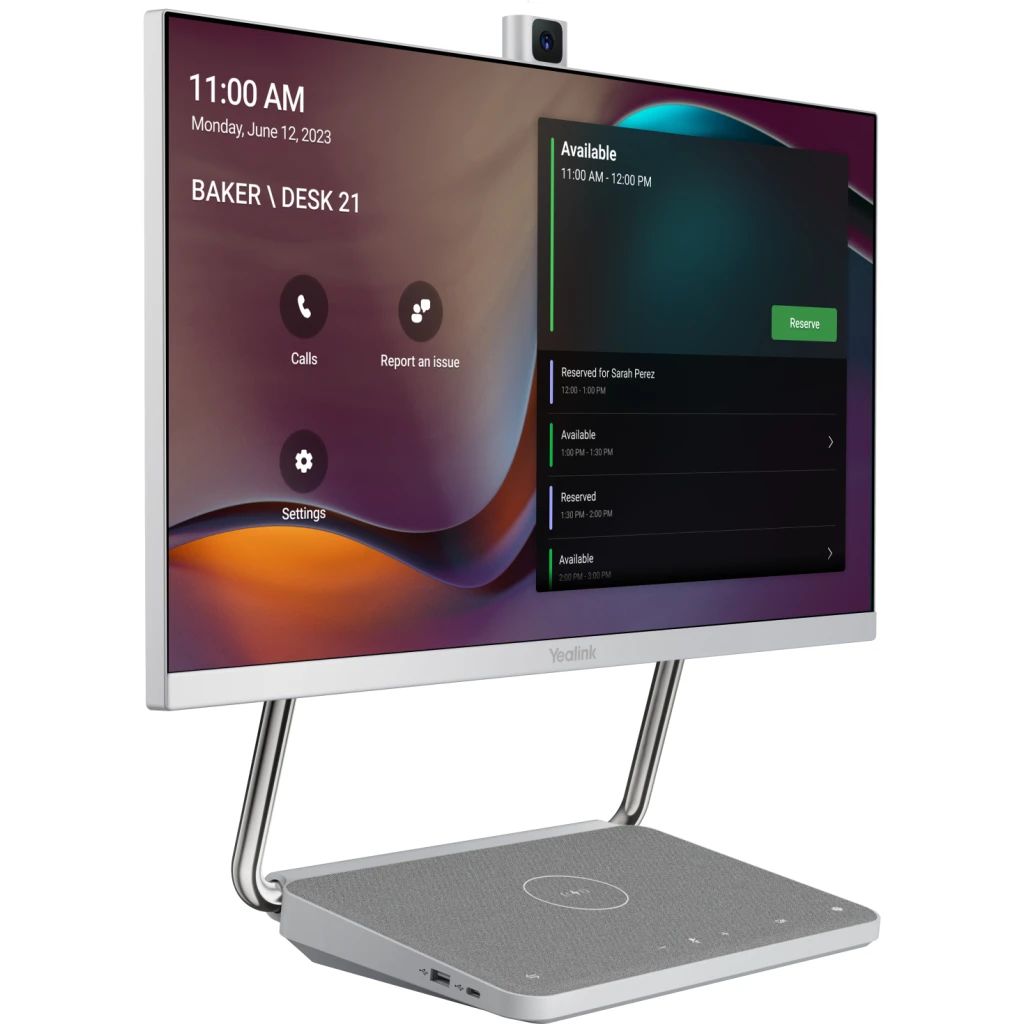 Pantalla de colaboracion DeskVision para salas personales , compatible con Teams