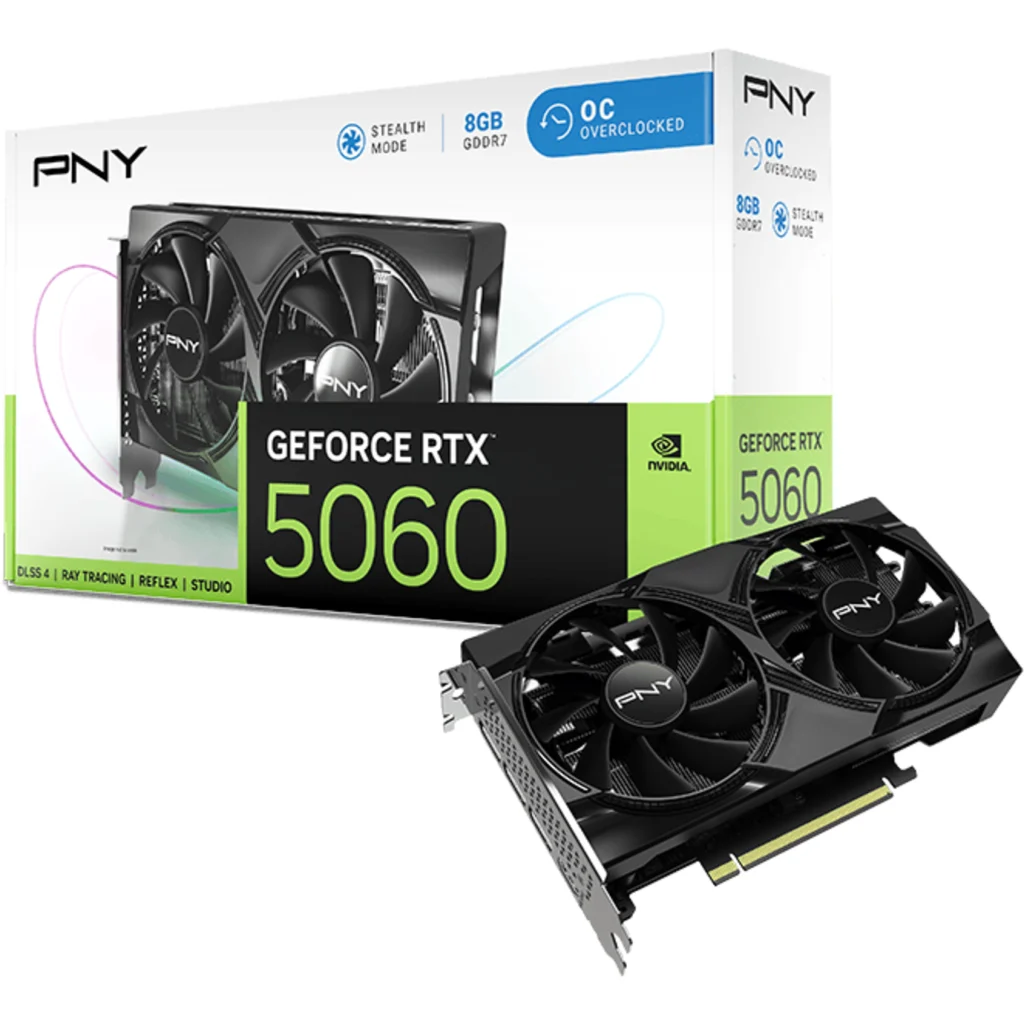 Imagen 2 de Tarjeta de Video Nvidia GeForce PNY RTX 5060 OC 8GB GDDR7 