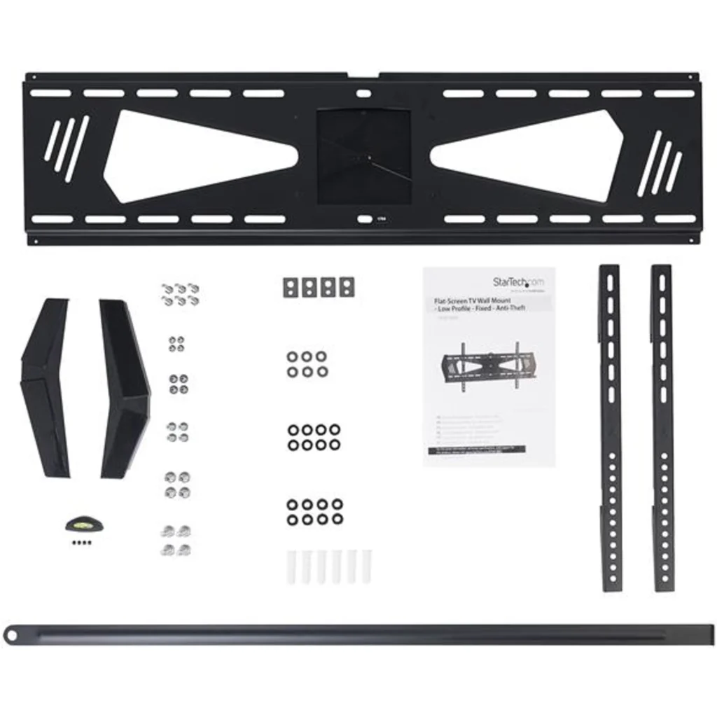 Imagen 4 de Soporte a Pared para TV 37" a 75" hasta 40Kg Acero plastico Negro STARTECH