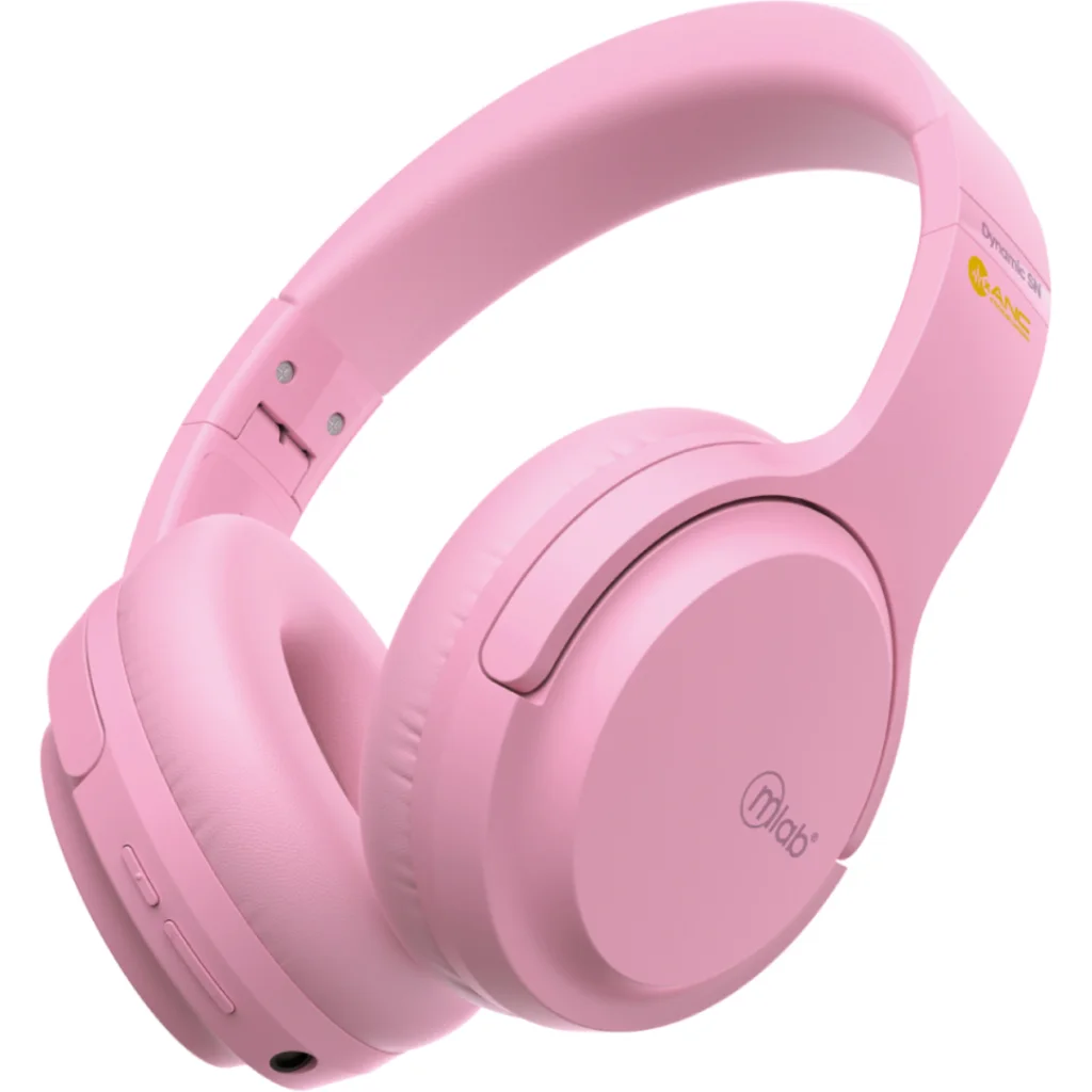 MLAB AUDIFONO ANC BLUETOOTH TYPE C DYNAMIC STOP NOISE PINK