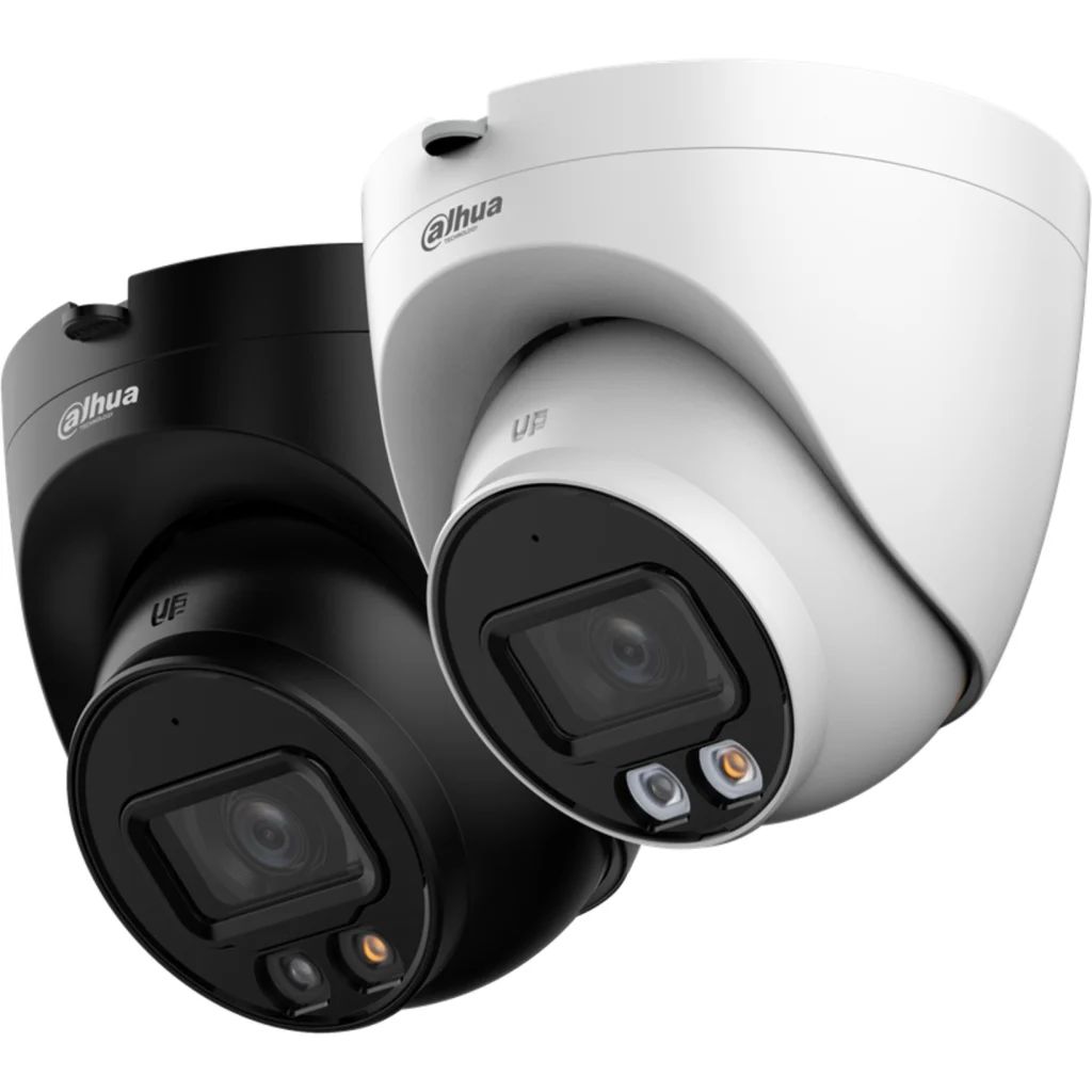 Cámara Domo Dahua IP Eyeball 2MP L.fijo 2.8mm dual iluminacion 30M IP67 SMD PI