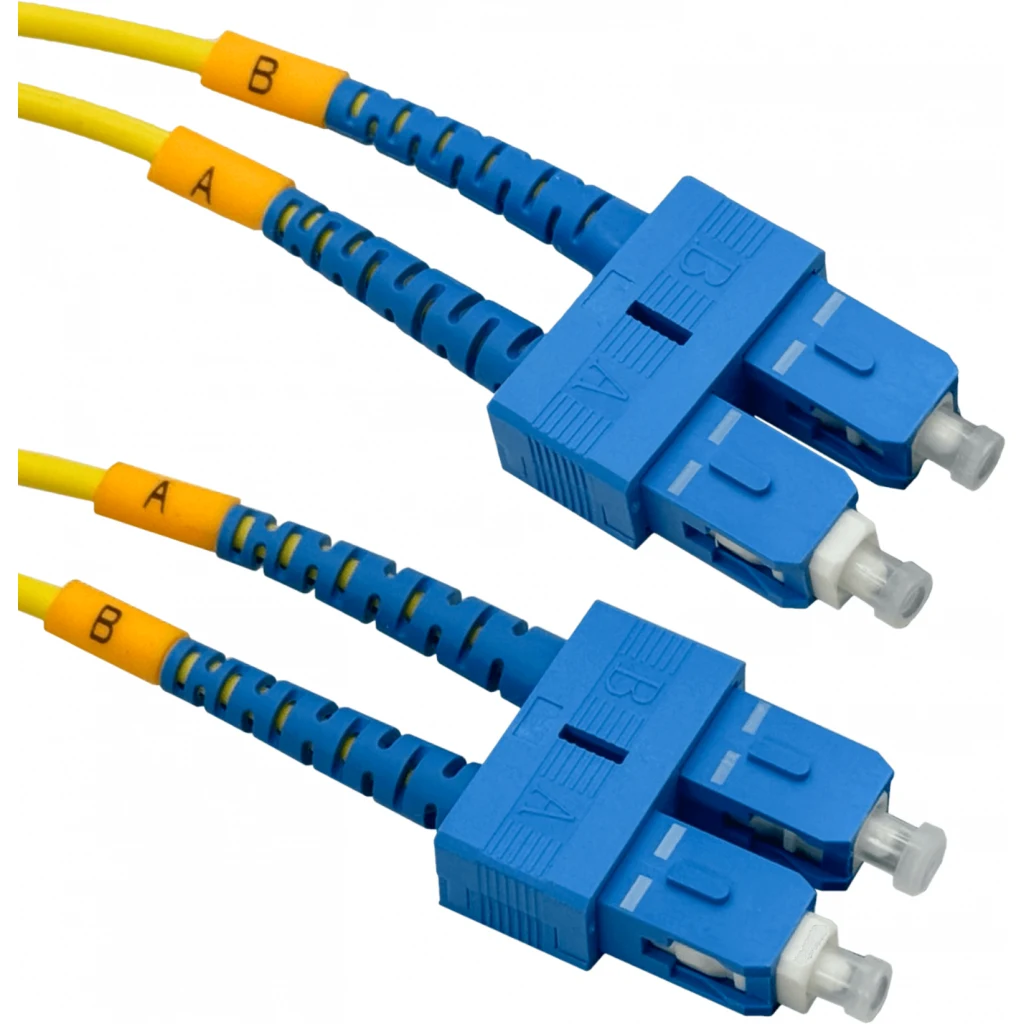 Imagen 2 de 15mt SC-SC/UPC MonoModo SM Duplex Jumper Cable Fibra 9/125um 3mm