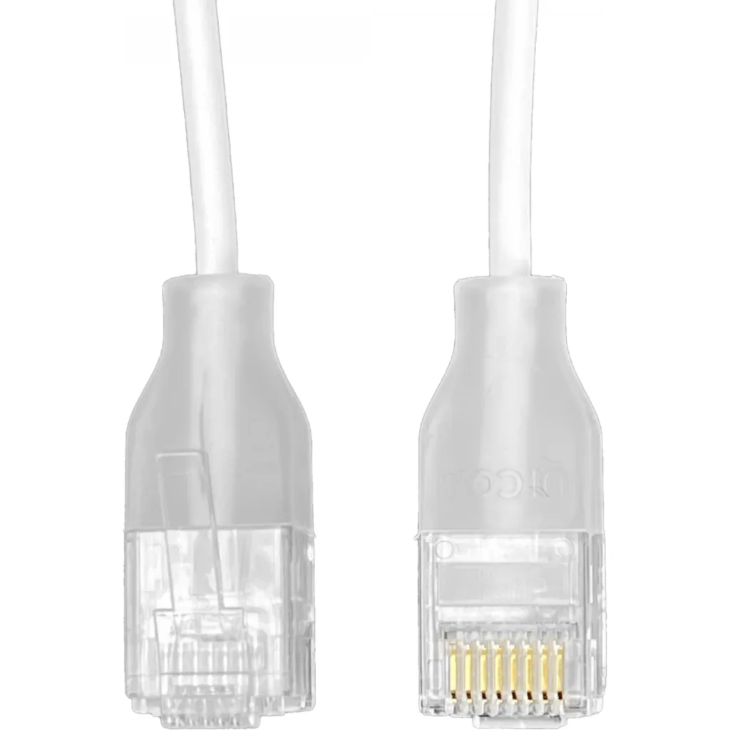 Imagen 2 de UBIQUITI 1mt Cable Etherlighting Blanco Cat6 UACC-Cable-Patch-EL