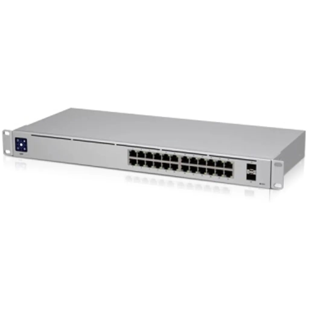Switch Ubiquiti UniFi USW-24 Gestionado 24*10/100/1000 + 2 x Gigabit SFP sin POE