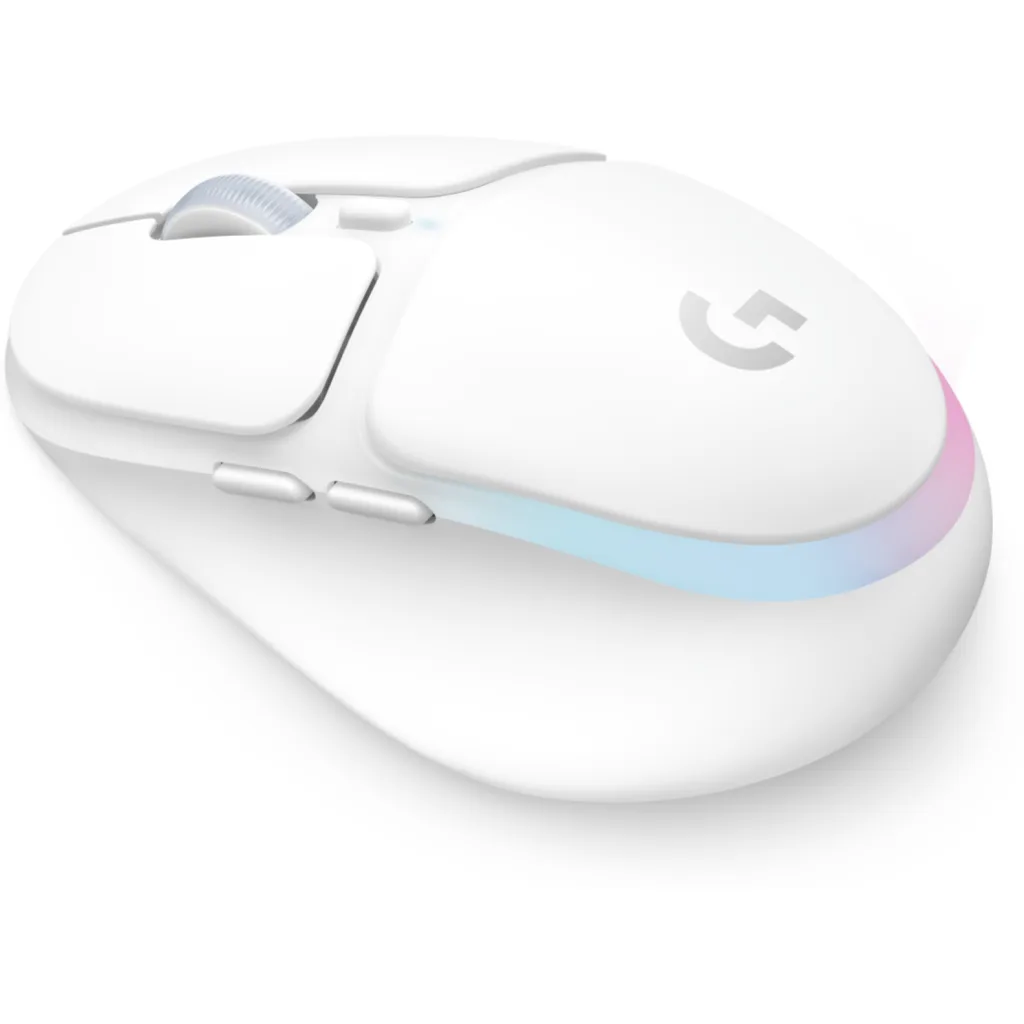 Mouse Inalámbrico Logitech G705 Gaming 8.200dpi RGB 3 Zonas Color Blanco