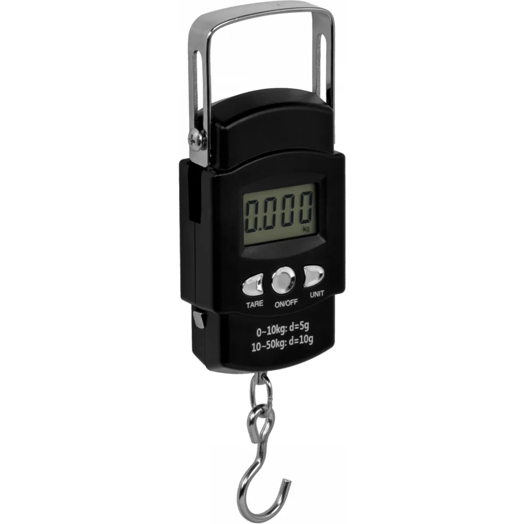 Imagen 5 de Pesa Digital tipo Gancho para Equipaje 50kg inc-2xAAA Flexometro-100cm