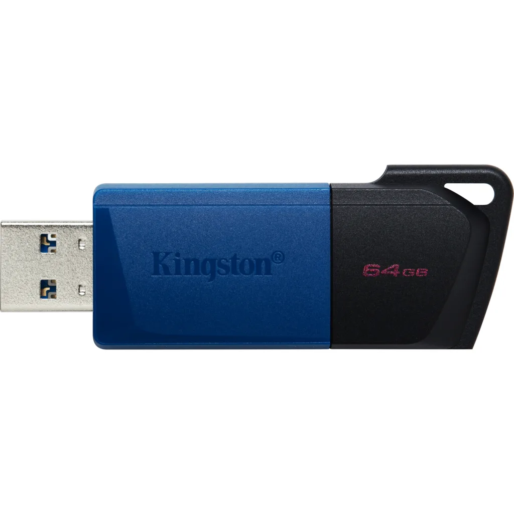 Imagen 2 de Pendrive 64GB Kingston DataTraveler Exodia M USB3.2 Gen1 Color Negro/Azul