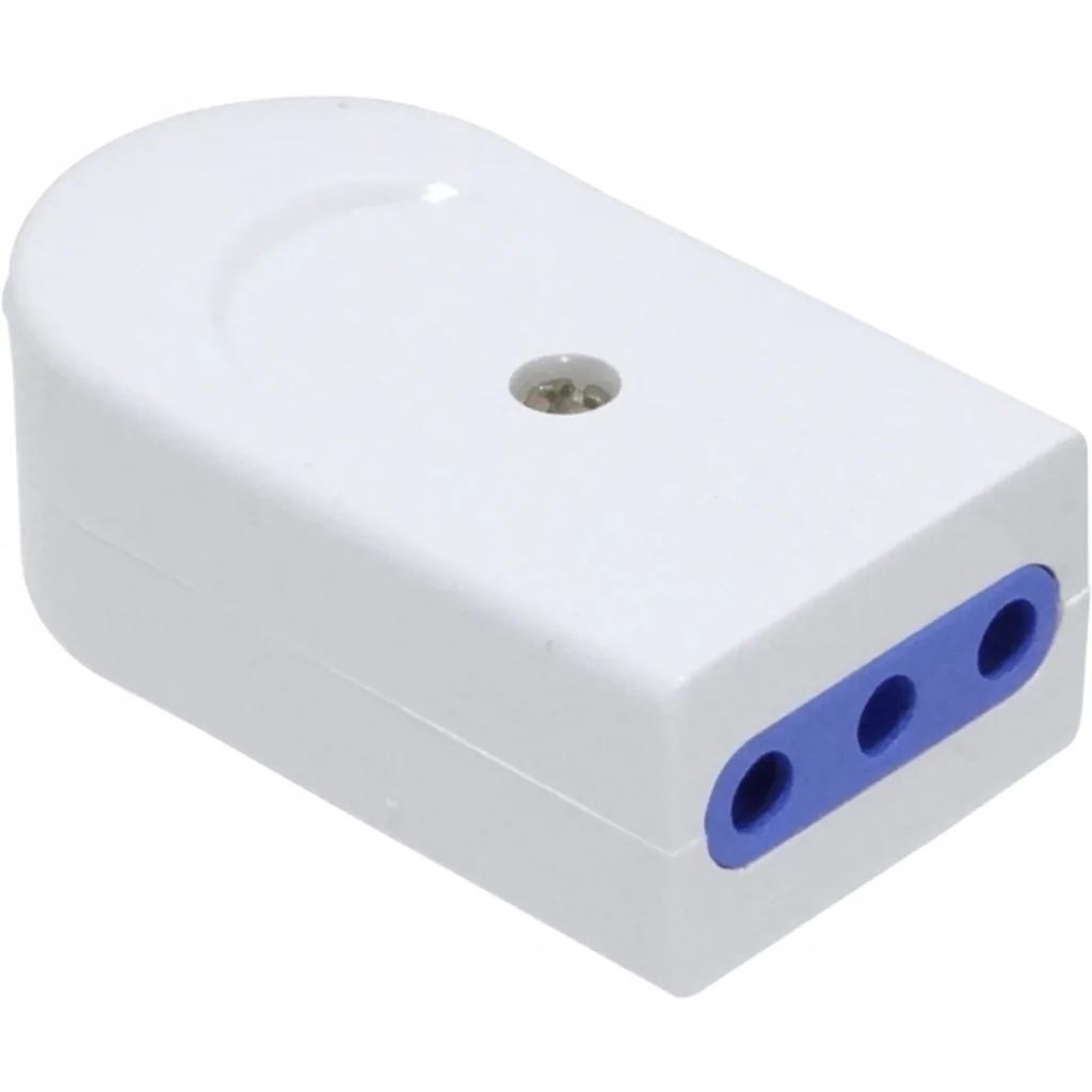 Imagen 2 de KALOP 2P+T 10A ENCHUFE HEMBRA VOLANTE BLANCO CON-TIERRA SL1004 KC44555