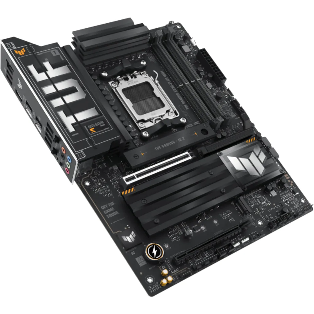 Imagen 3 de Tarjeta Madre Asus TUF GAMING X870-PLUS WIFI AMD AM5 4*DDR5 4*M.2 HDMI USB-C 