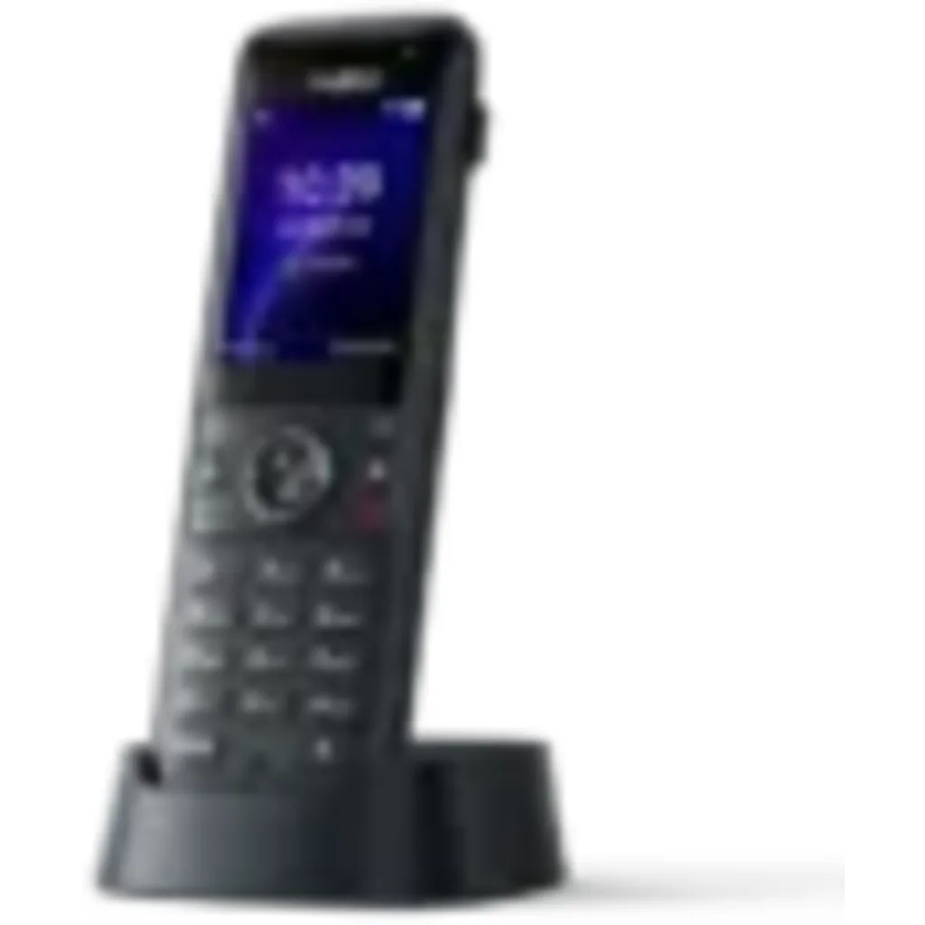 Imagen 1 de Telefono inalambrico SIP WI-FI 6 doble banda,pantalla color 2,4 pulgadas, bluetooth 5.0, 4 cuentas SIP y bateria de 2000mAh. Incluye base de carga