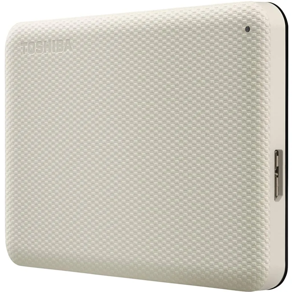 Imagen 2 de Disco Duro Externo Toshiba Canvio Advance 4TB 2.5" USB 3.0 5400 rpm Color blanco