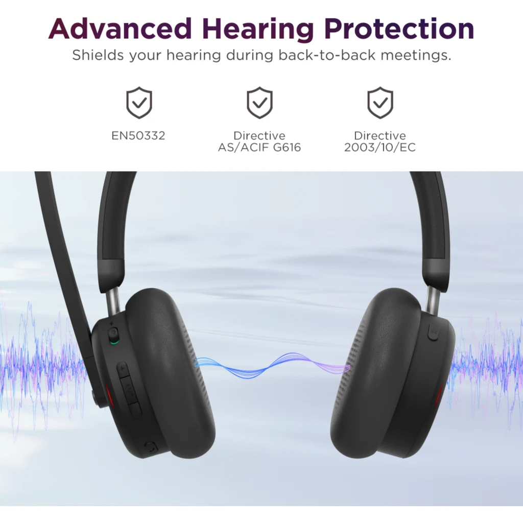 Imagen 7 de Audifono Lenovo Dual-Mode Wireless ANC 6550 USB-A Teams Bluetooth5.3