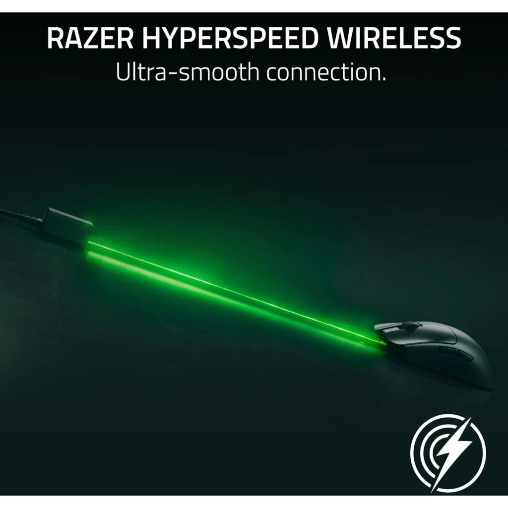 Imagen 3 de Mouse Gamer Inalámbrico Razer Viper V3 Pro Óptico 35K DPI 2.4GHz RF USB-C Black
