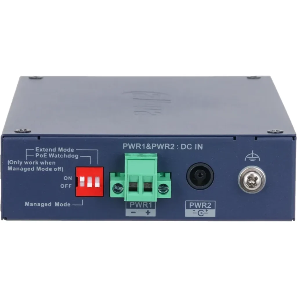 Imagen 4 de Switch Industrial Dahua de 6 Puertos (Gestionado en la Nube 4 Ptos POE SFP 90W)