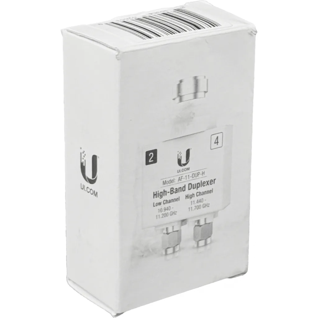 Imagen 4 de UBIQUITI 10,9-11,2/11,4-11,7GHz 2-SMA-M 1-N-H Multiplexor para AF-11