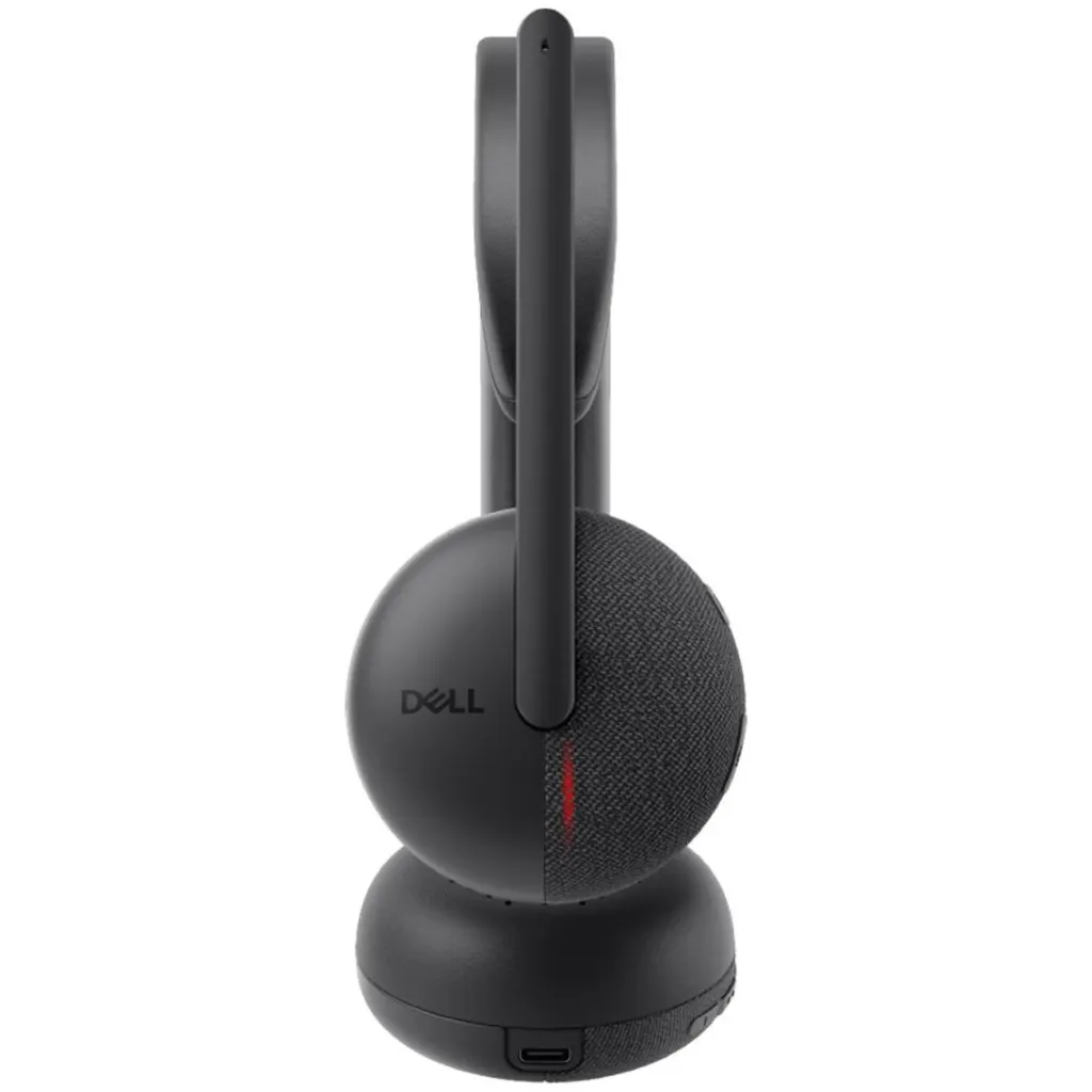 Imagen 3 de Audífonos Inalámbricos Dell WL3024, OverEar Bluetooth/RF c/mic Color Negro