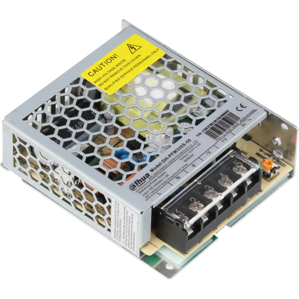 Imagen 1 de Fuente  Switching  Dahua  13.2V 4.2A  CE FCC DH-PFM320S-50