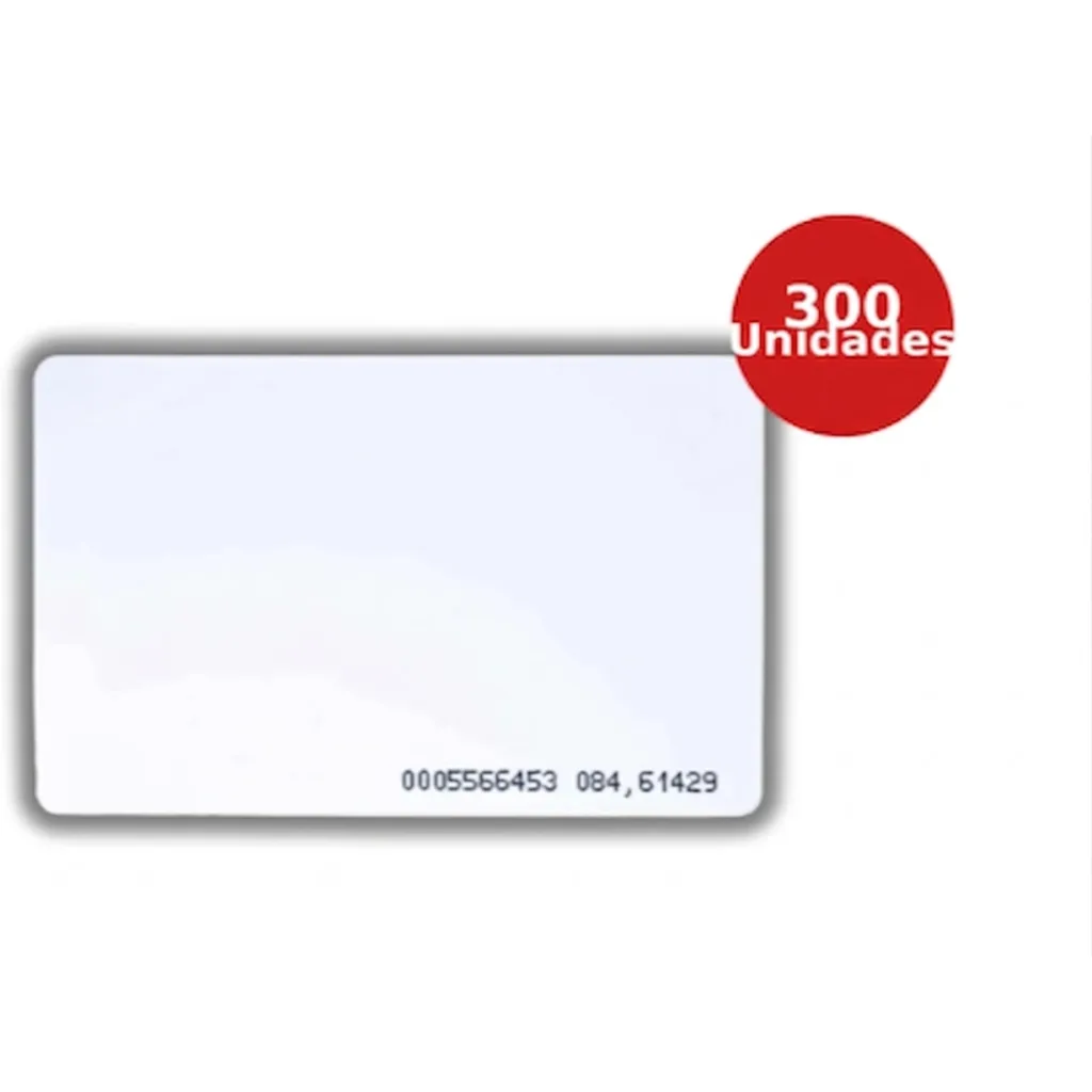 PACK CREDENCIAL IMPRIMIBLE RFID UHF  PVC Card / 300 Unidades (Caja Abierta)