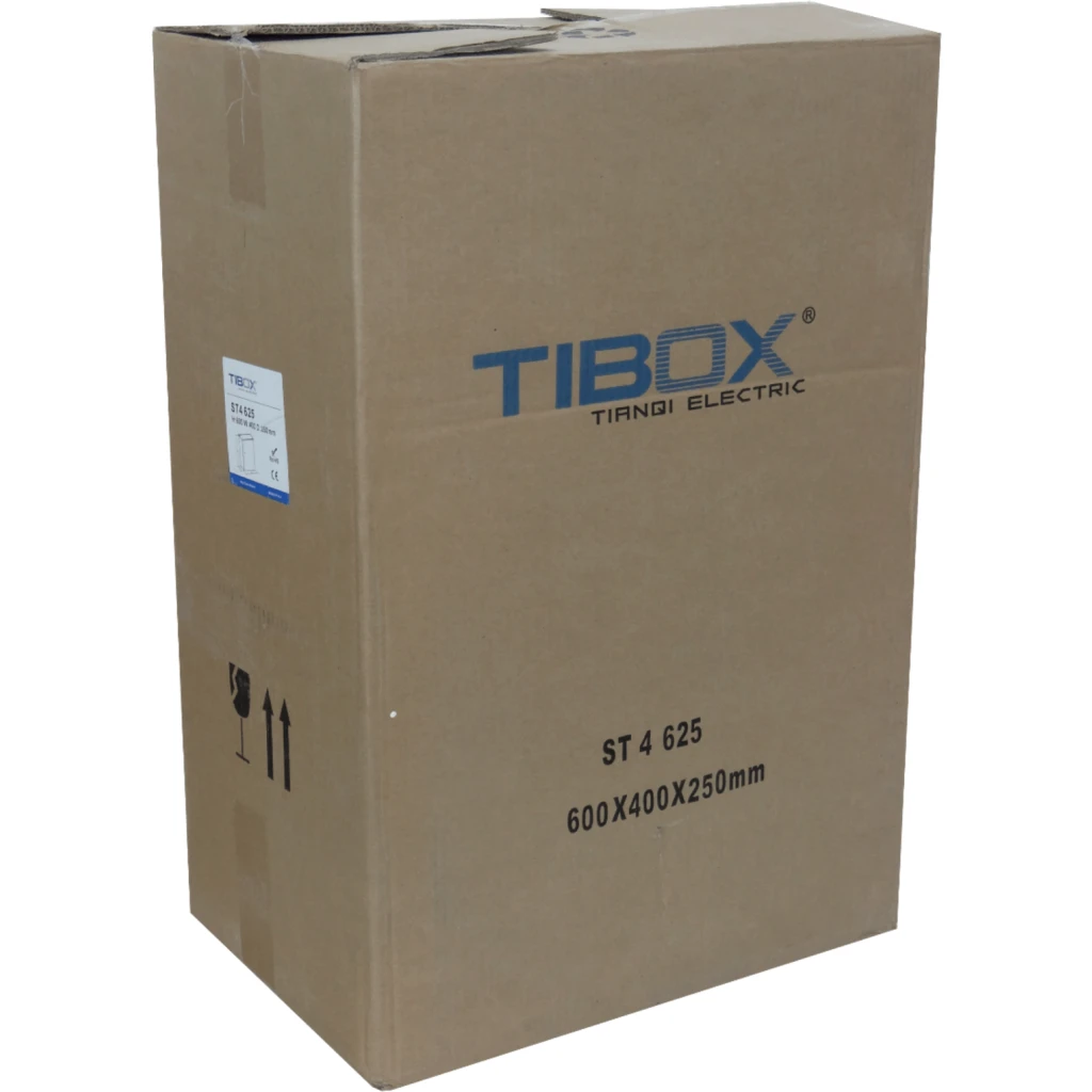 Imagen 7 de Caja Metalica TIBOX ST4-625 600x400x250mm 2-chapa-sin/Llave IP66 C/Placa Beige