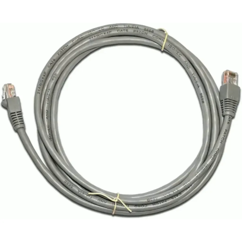 Cable de Red Nexxt Cat6 UTP Longitud 2 Metros Color GRIS