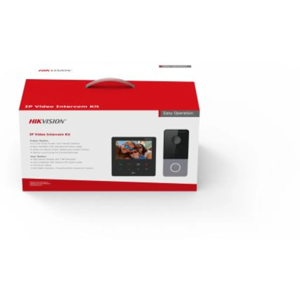Kit Video Portero IP Hikvision incluye DS-KV6113-PE1 + DS-KV6113-PE1