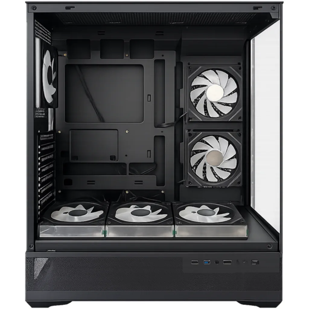 Imagen 2 de PC GAMER ESGAMING TM  R5 9600 | 32GB  DDR5(2X16) | 1TB NVME | RX9060 8GB 3X | WIFI | WC 360 ARGB | FREEDOS 