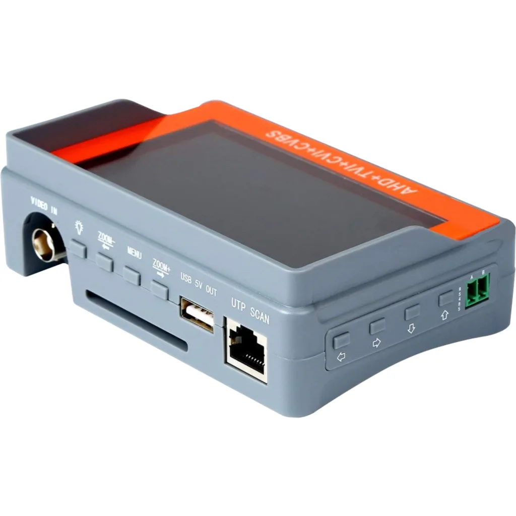 Imagen 2 de Monitor 2MP 4,3-pulg BNC-H RS485 inc-Pila Pantalla Analoga PTZ ET-IV7S