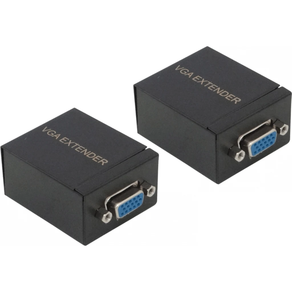Imagen 5 de Extension Pasiva Pareja VGA-H UTP-RJ45 60mt no requiere fuentes poder