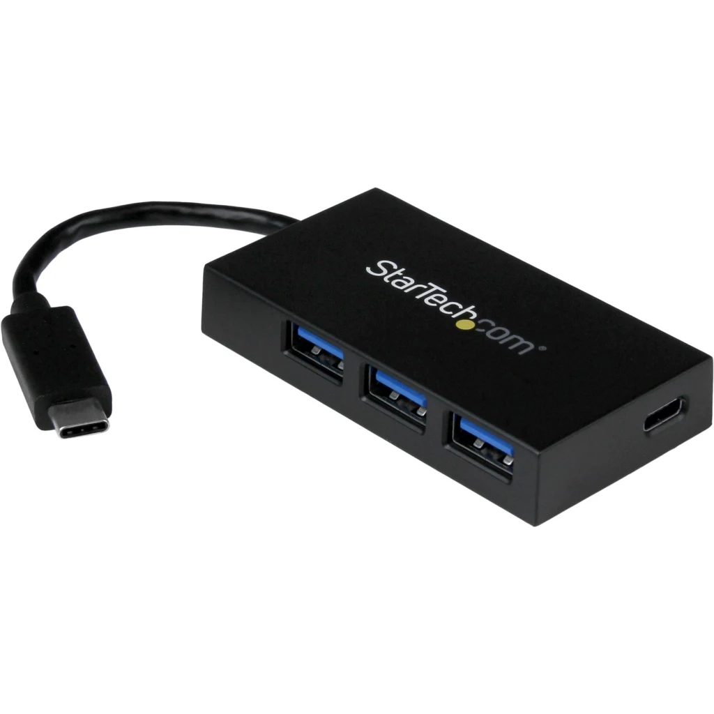 HUB StarTech HB30C3A1CFB Concentrador USB-C 3.0 a 1x USB-C y 3x USB-A 