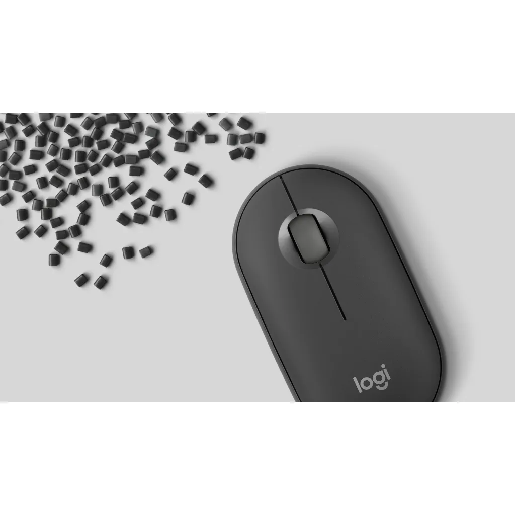 Imagen 5 de Mouse Inalámbrico Logitech Pebble 2 M350S, Óptico 4000DPI 3 Botones BT Grafito