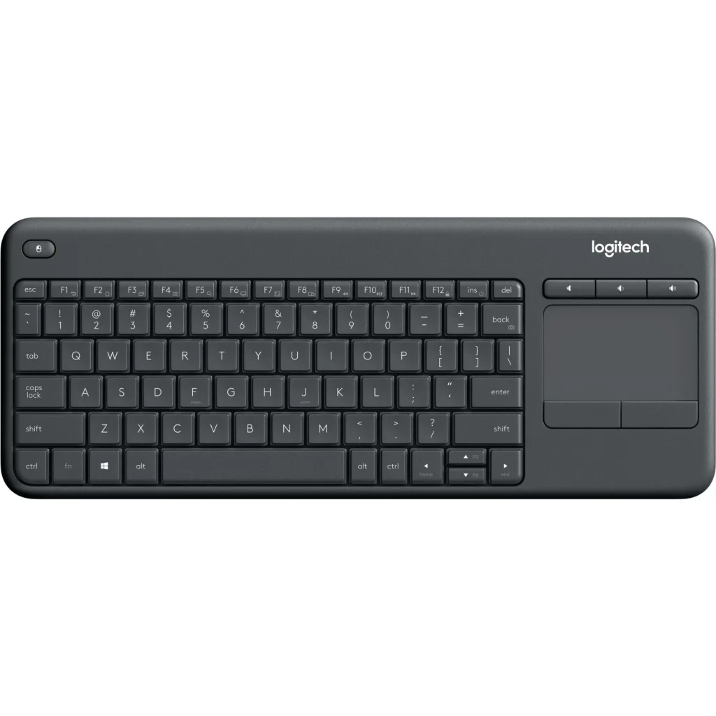 Imagen 2 de Teclado inalámbrico TouchPad Inalámbrico Logitech K400 PLUS Español
