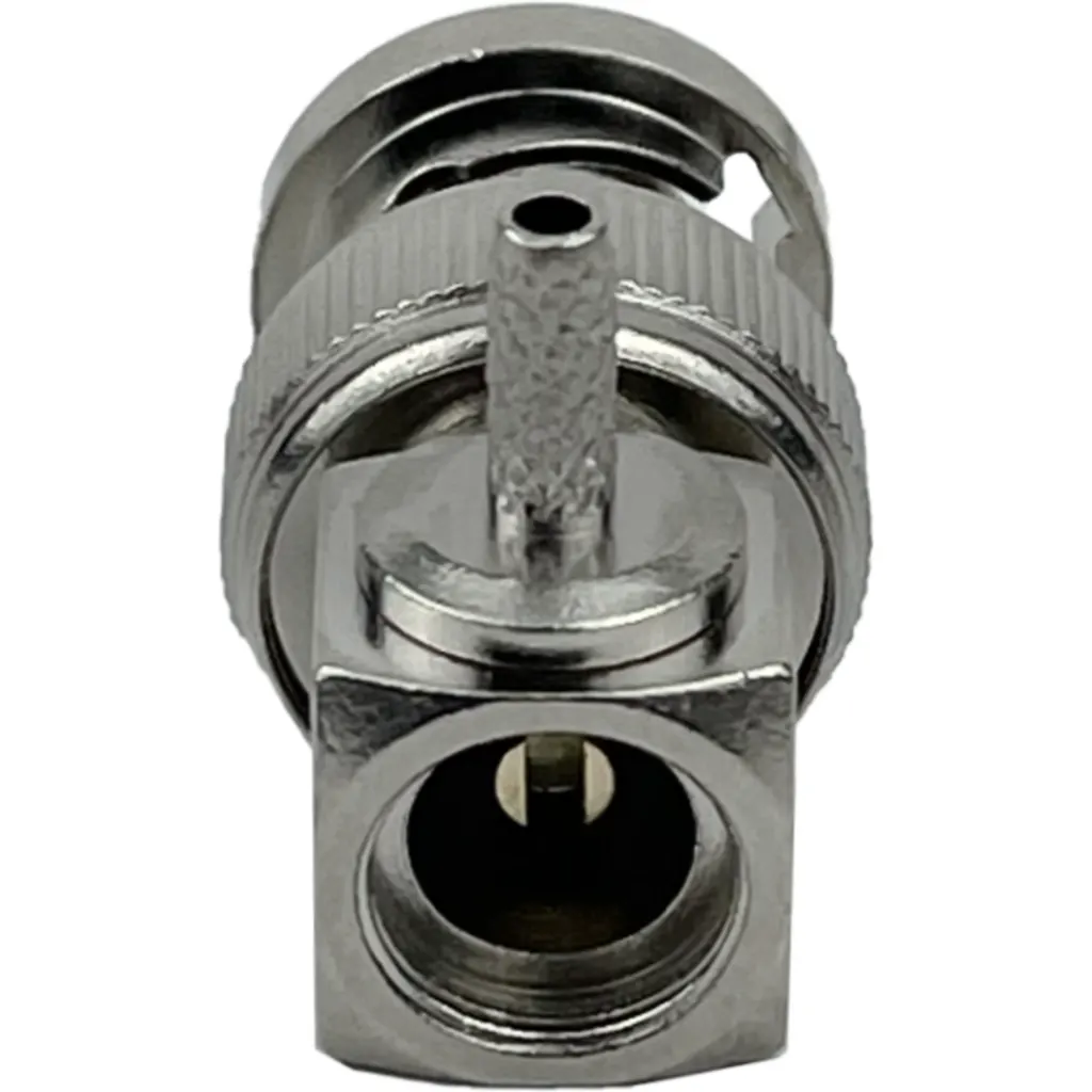 Imagen 3 de BNC-Macho 90-Grados RG316 Conector Crimpeable CA100 RG174
