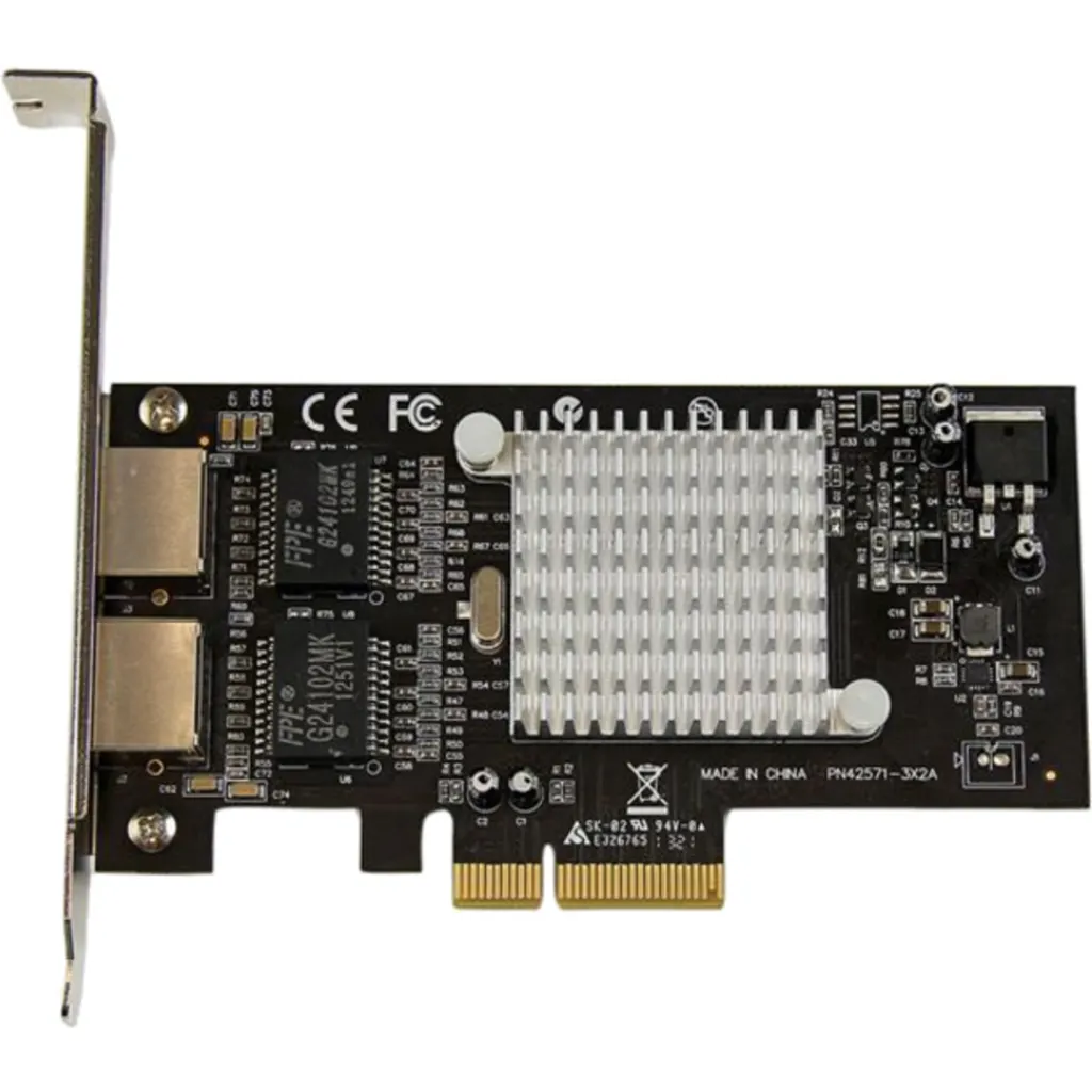 Imagen 6 de Tarjeta de Red StarTech 2x RJ-45 PCIe x4 Gigabit Ethernet 10/100/1000Mbps