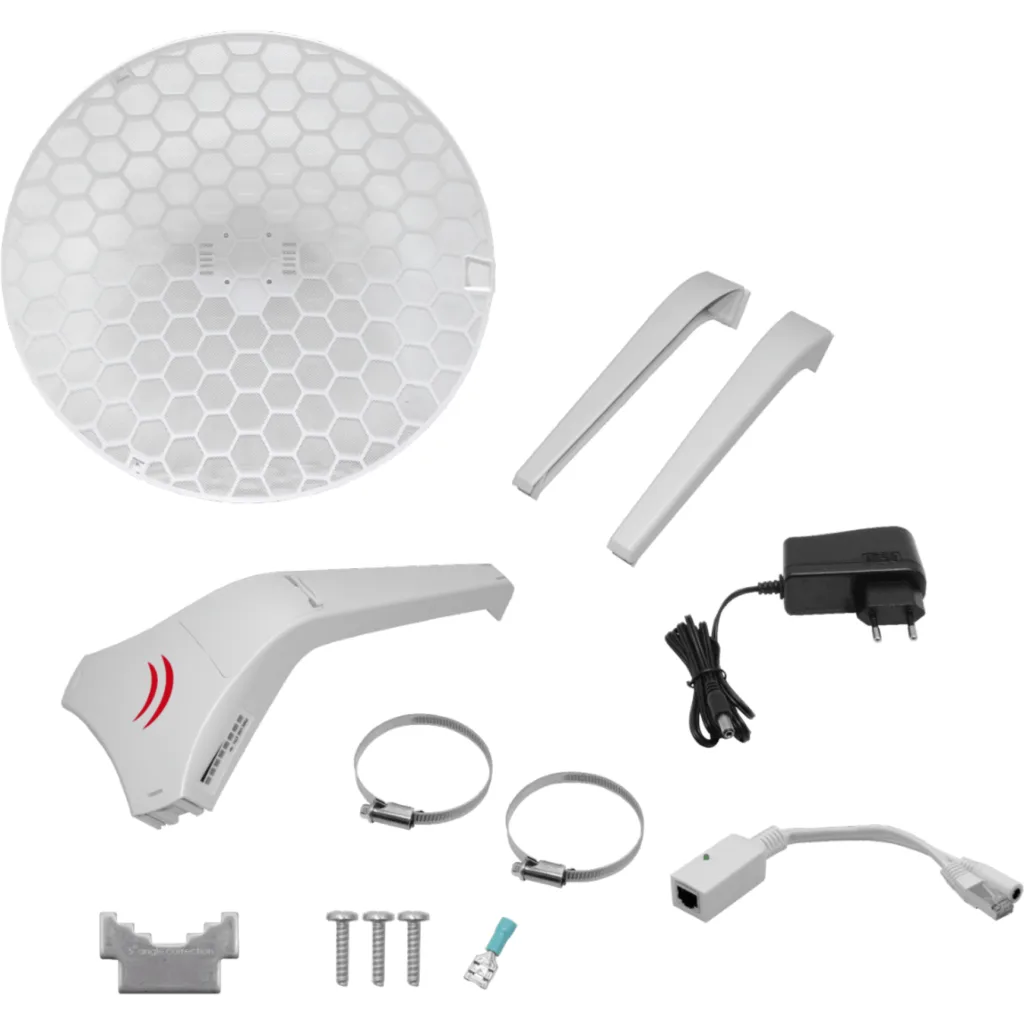 MIKROTIK Grilla AC 27dBi 7o 28dBm 1-1000 2x2 L3 550mm-Diametro inc24V